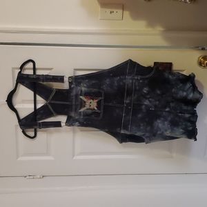 Friday the 13th Jason overall shorts